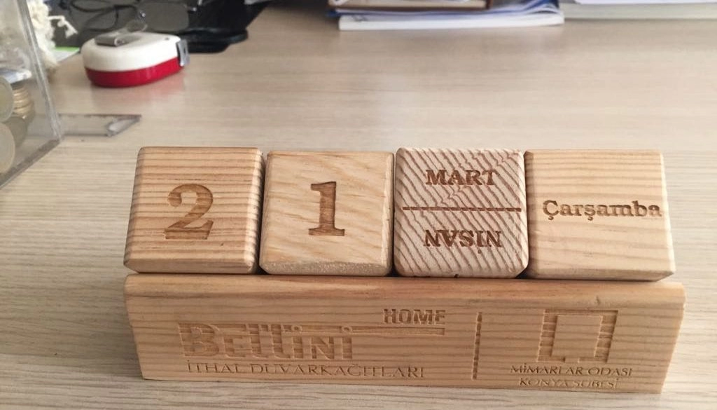 ahşap lazer markalama