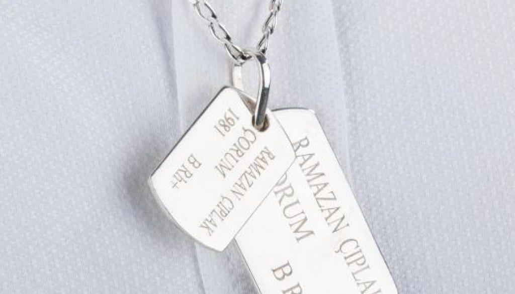 Gümüş lazer markalama